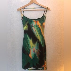 Fashion Nova Strappy Open-Back Bodycon Dress